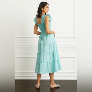 NWT Hill House bay blue poplin Ellie, XS